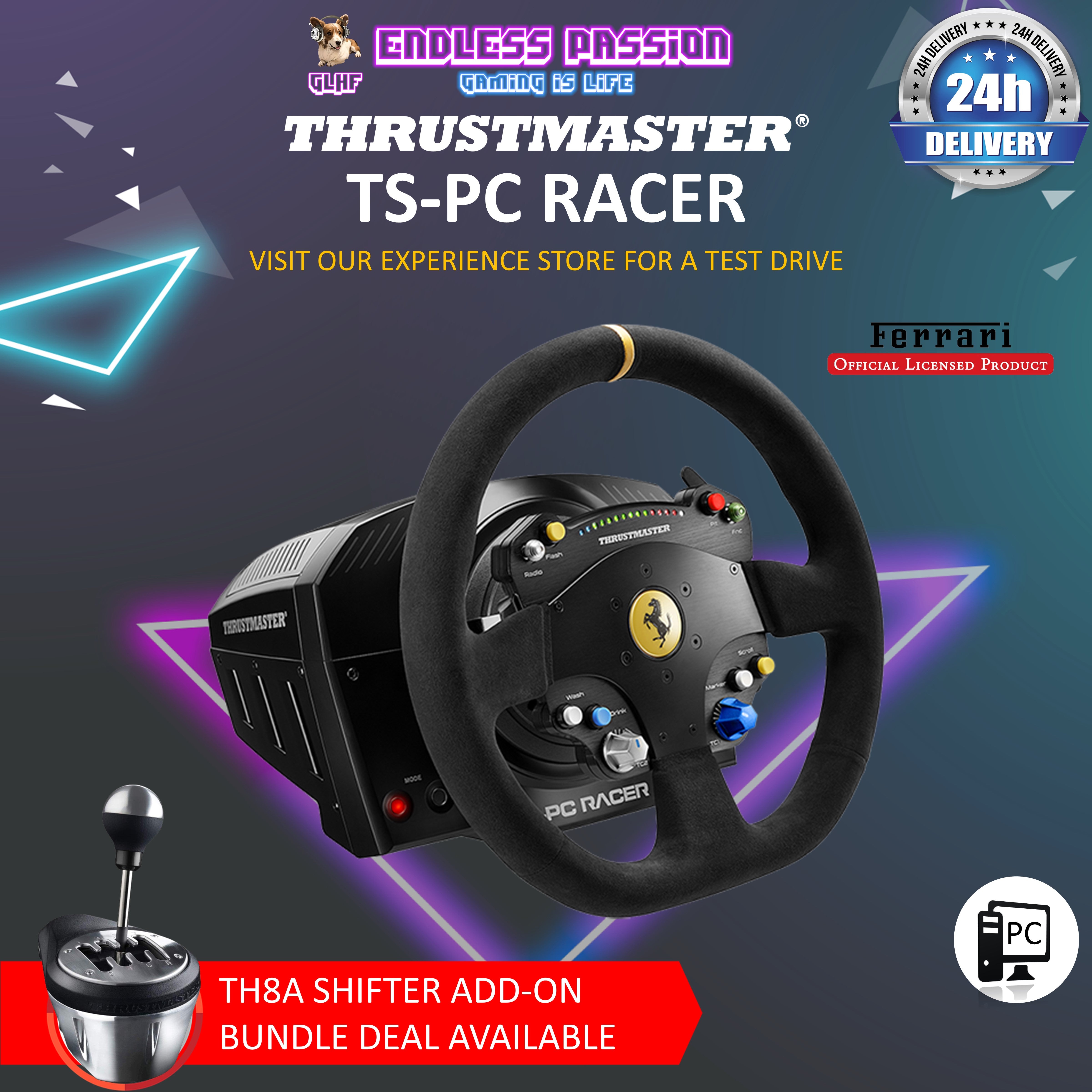 Thrustmaster TS-PC RACER FERRARI 488 CHALLENGE EDITION – Endless Passion