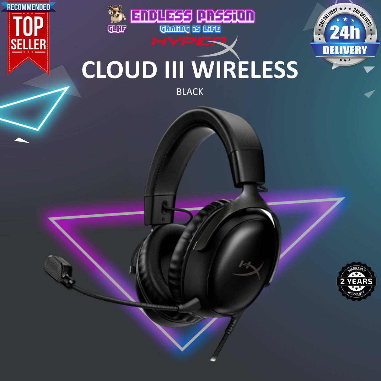 HyperX Cloud III Wireless Gaming Headset