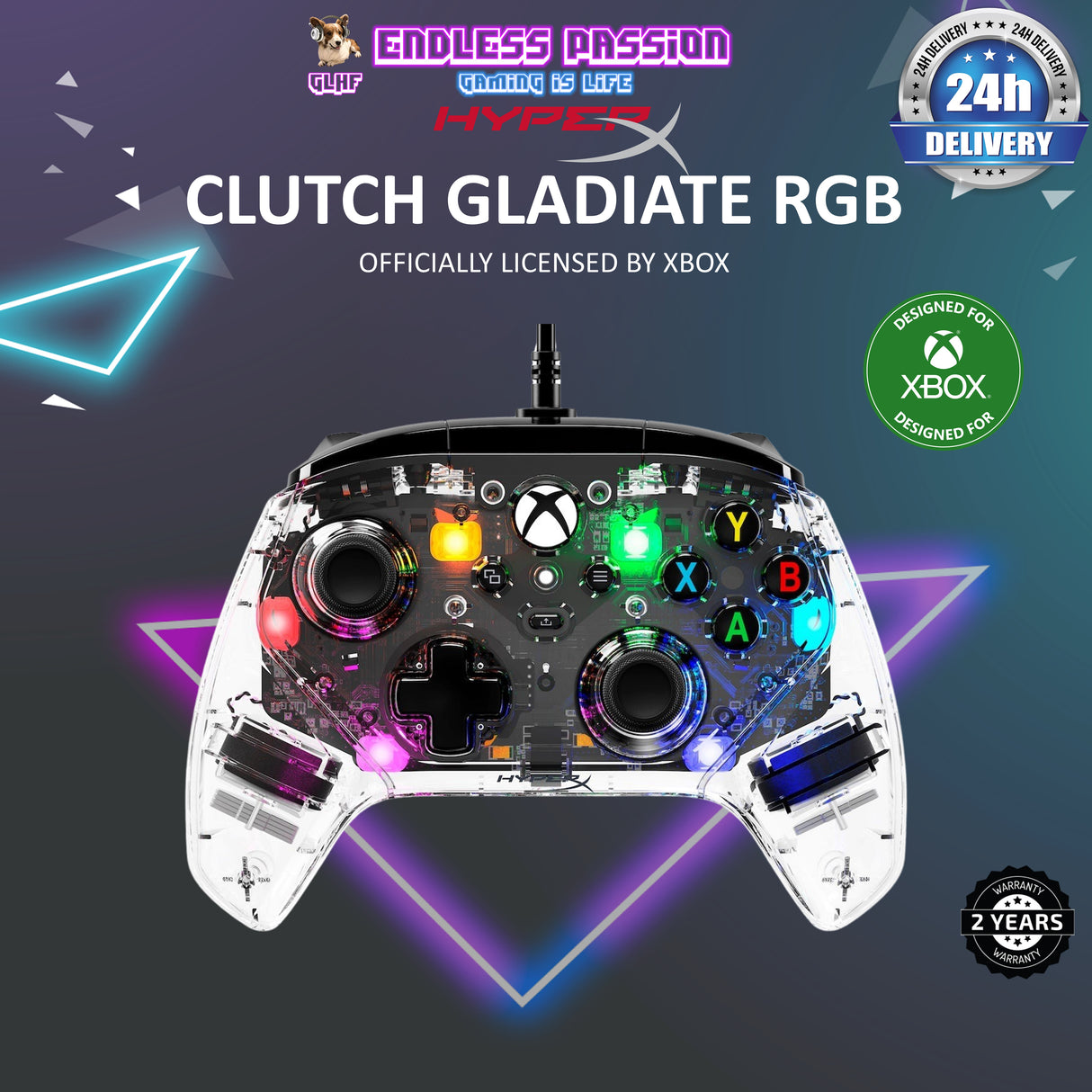 HyperX Clutch Gladiate RGB Wired Controller