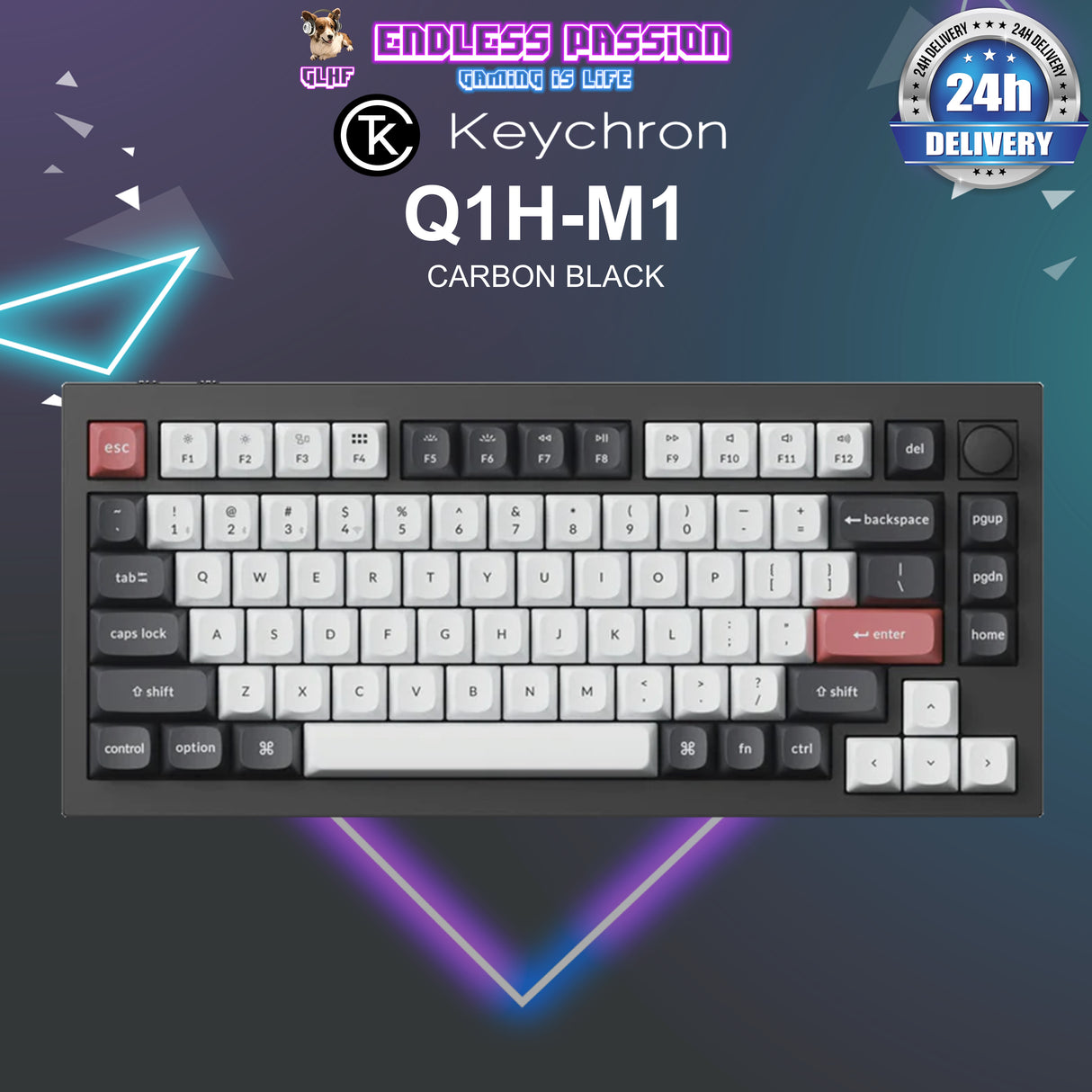 Keychron Q1 HE QMK Wireless Custom Keyboard