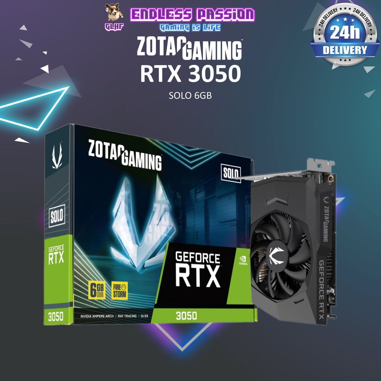 ZOTAC GeForce RTX 3050 Eco GDDR6 6GB