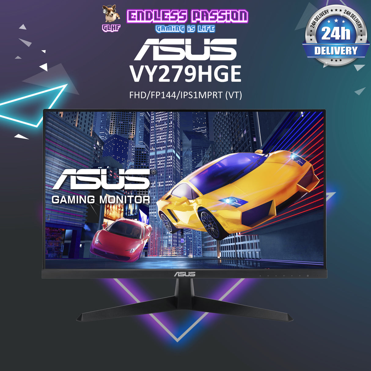 ASUS VY279HGE 27 Inch Eye Care Gaming Monitor