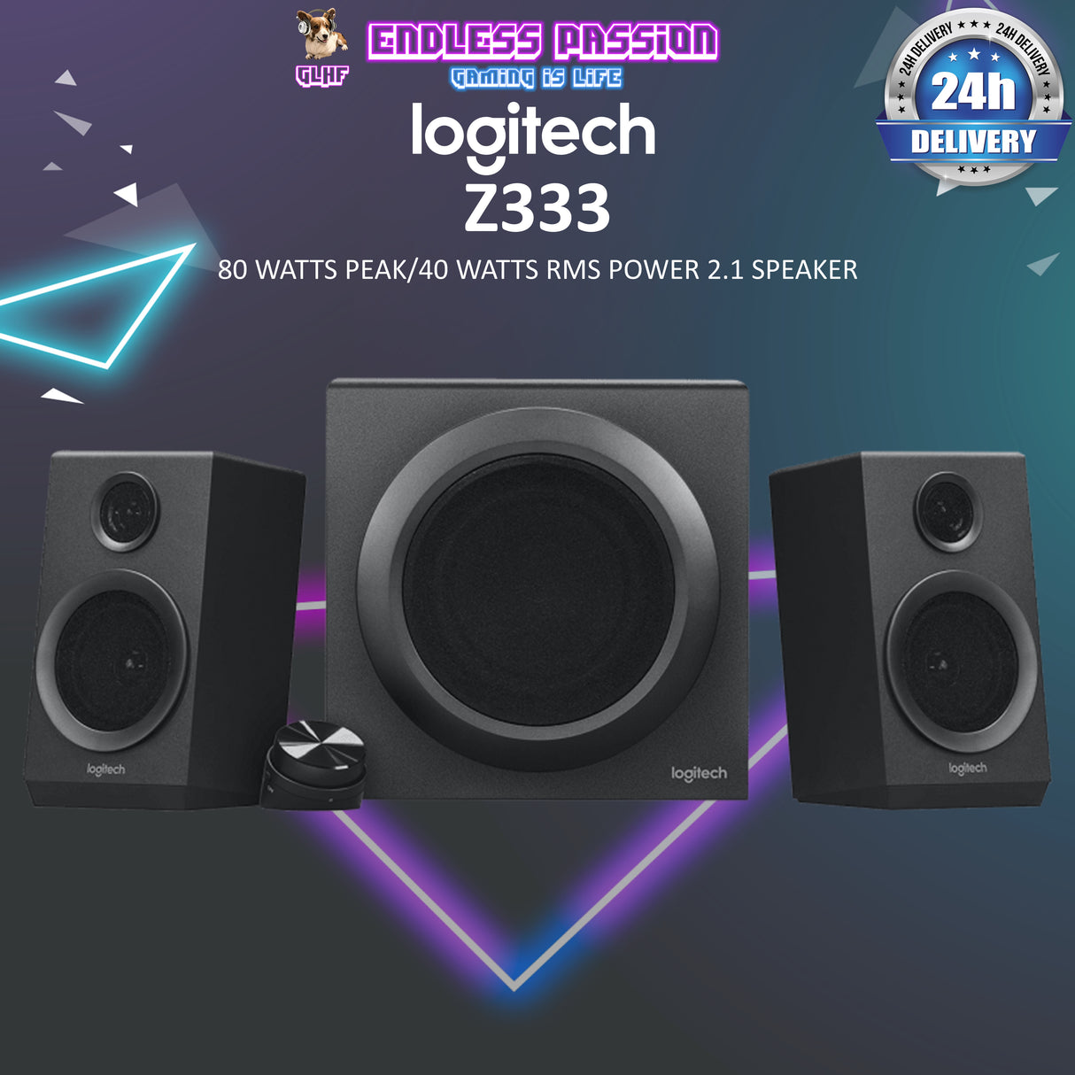 Logitech Z333 2.1 Speakers System