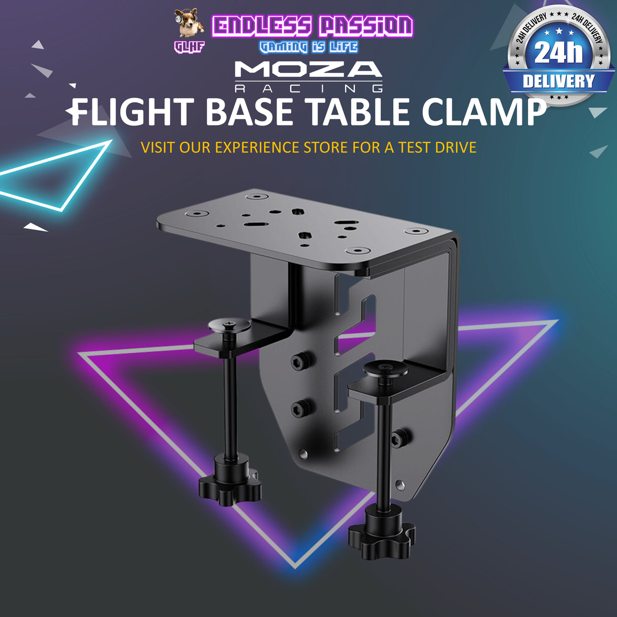 MOZA Flight Base Table Clamp