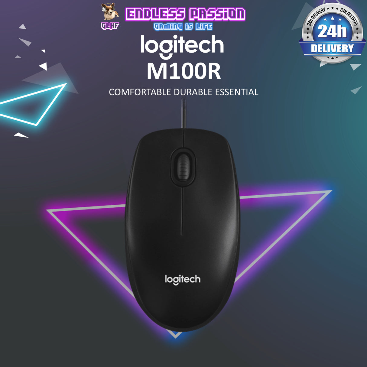 Logitech M100R USB Wired Mouse