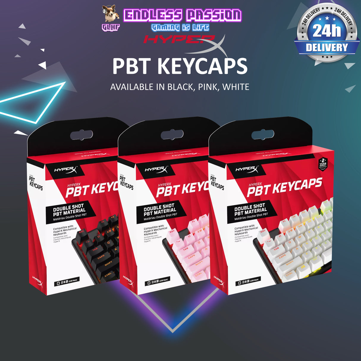 HyperX PBT Keycaps