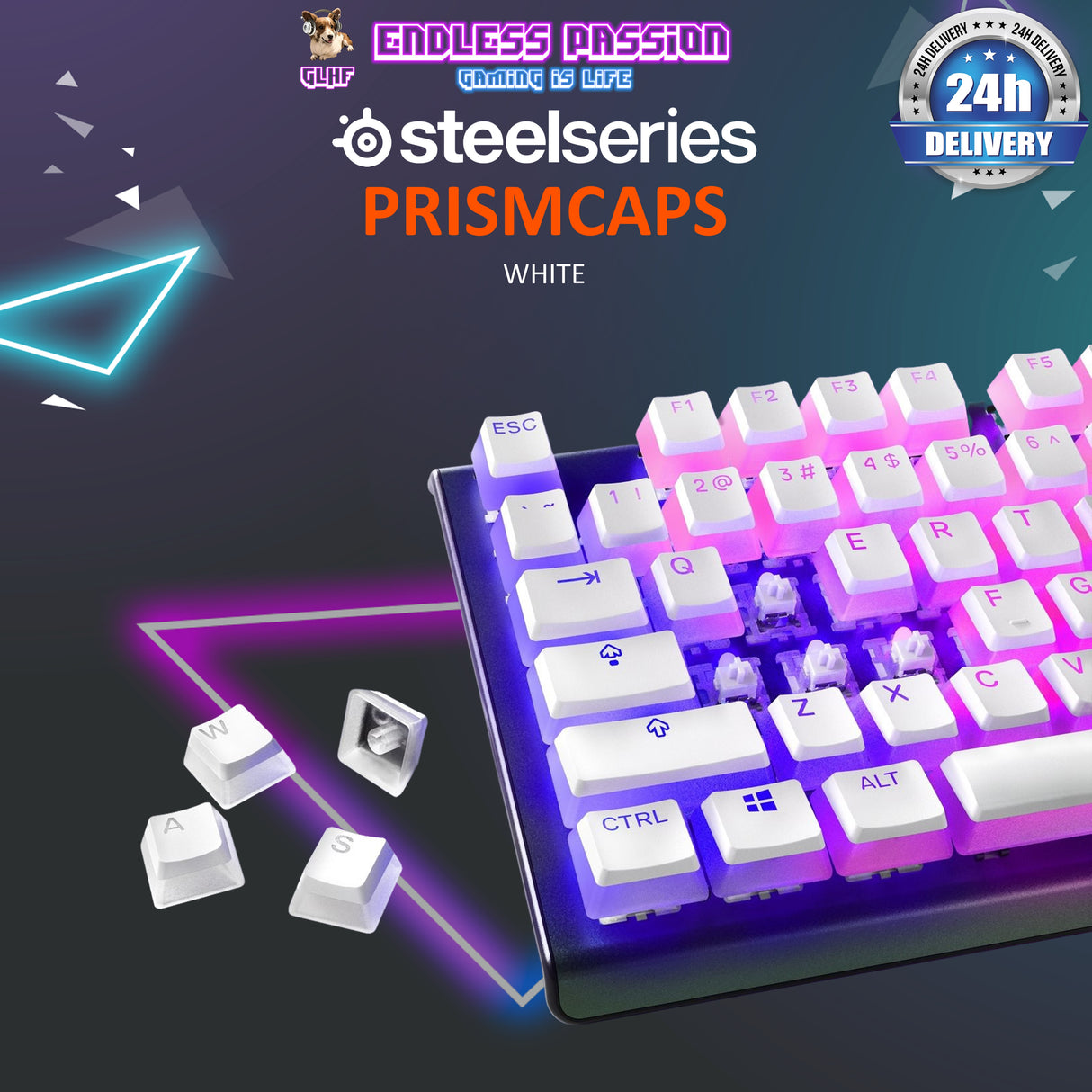 SteelSeries PrismCaps Keycaps