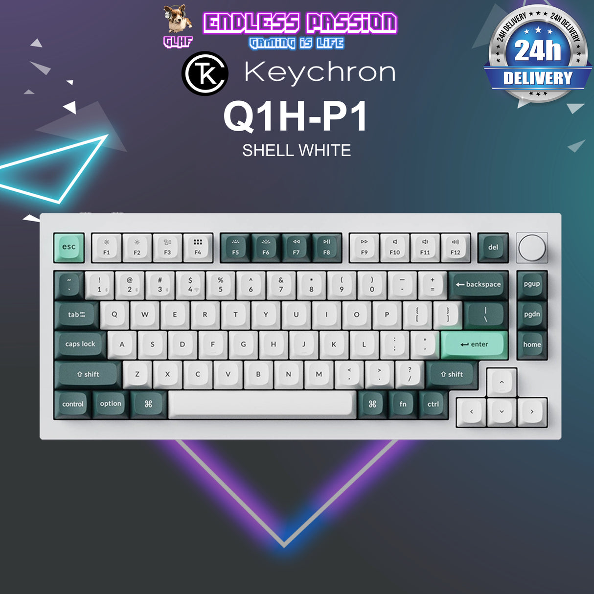 Keychron Q1 HE QMK Wireless Custom Keyboard