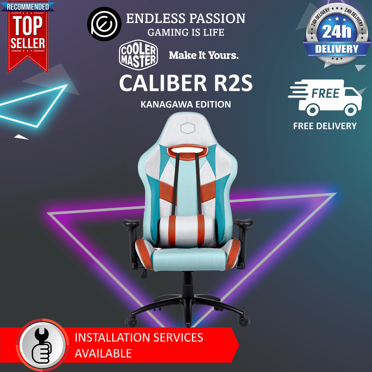 Cooler Master Caliber R2S Kana Gaming Chair