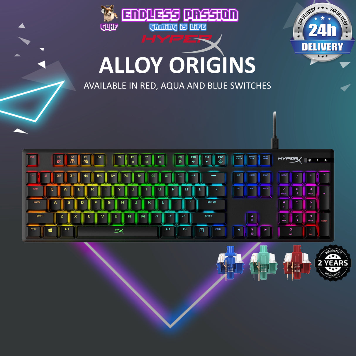 HyperX Alloy Origins Gaming Keyboard