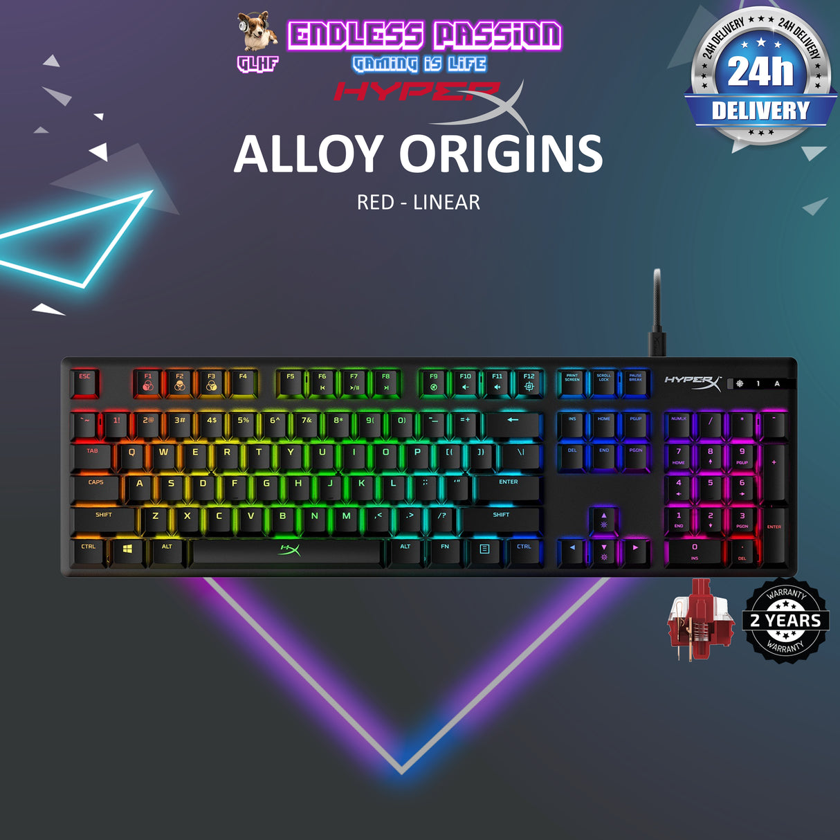 HyperX Alloy Origins Gaming Keyboard