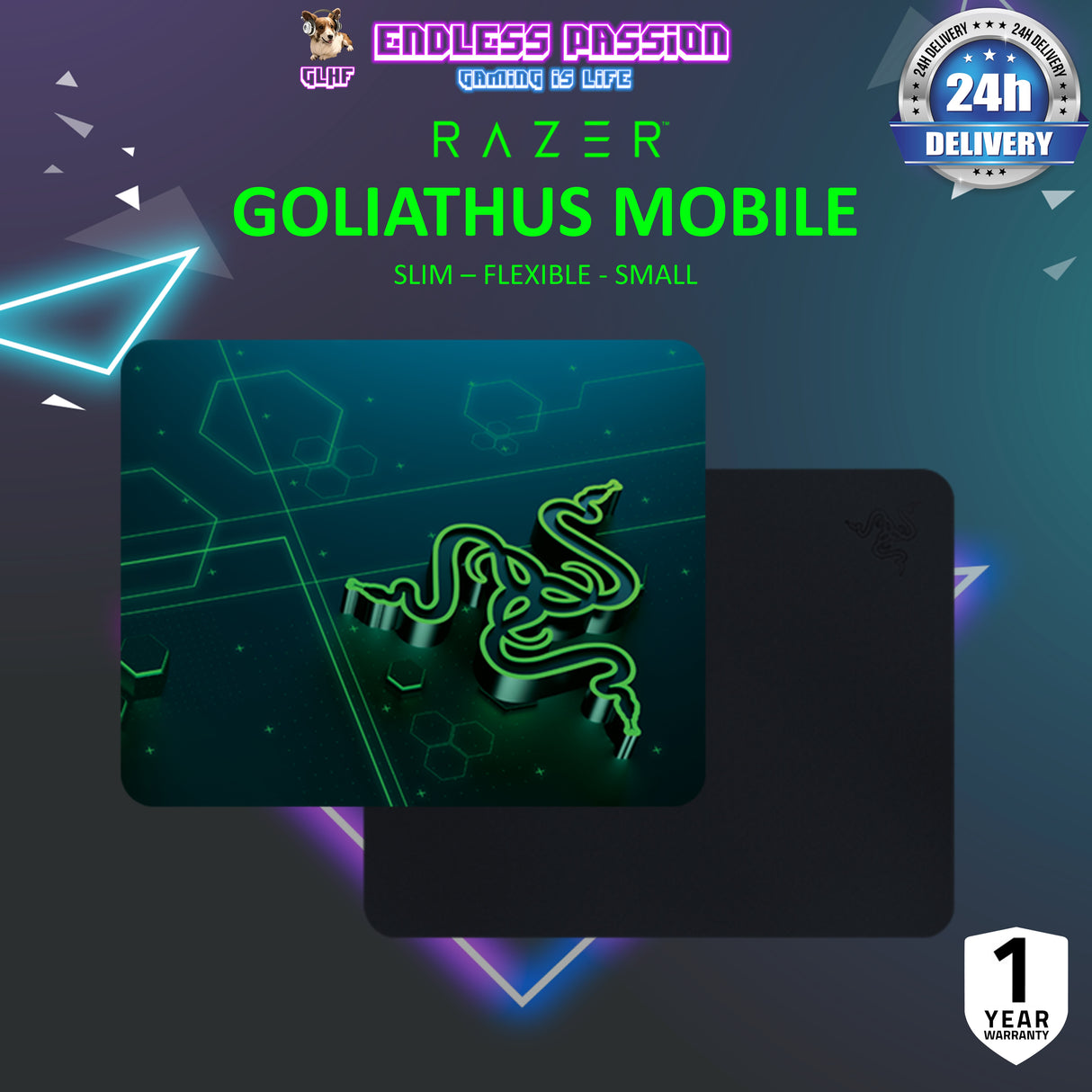 Razer Goliathus Mobile Soft Gaming Mouse Mat