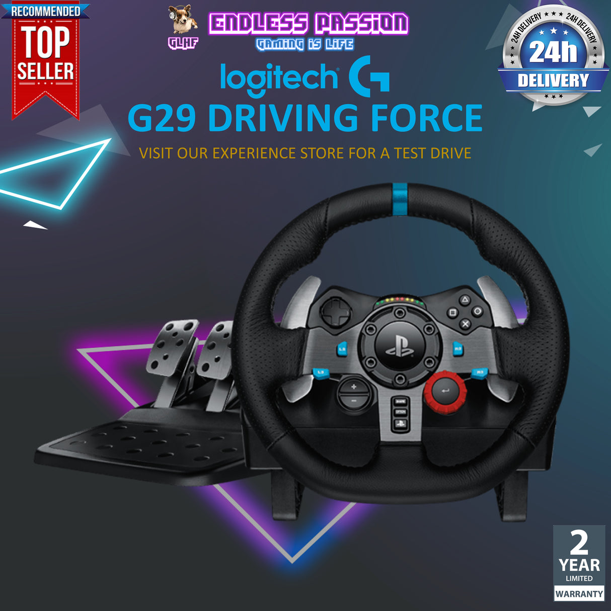 Logitech G29 Racing Wheel