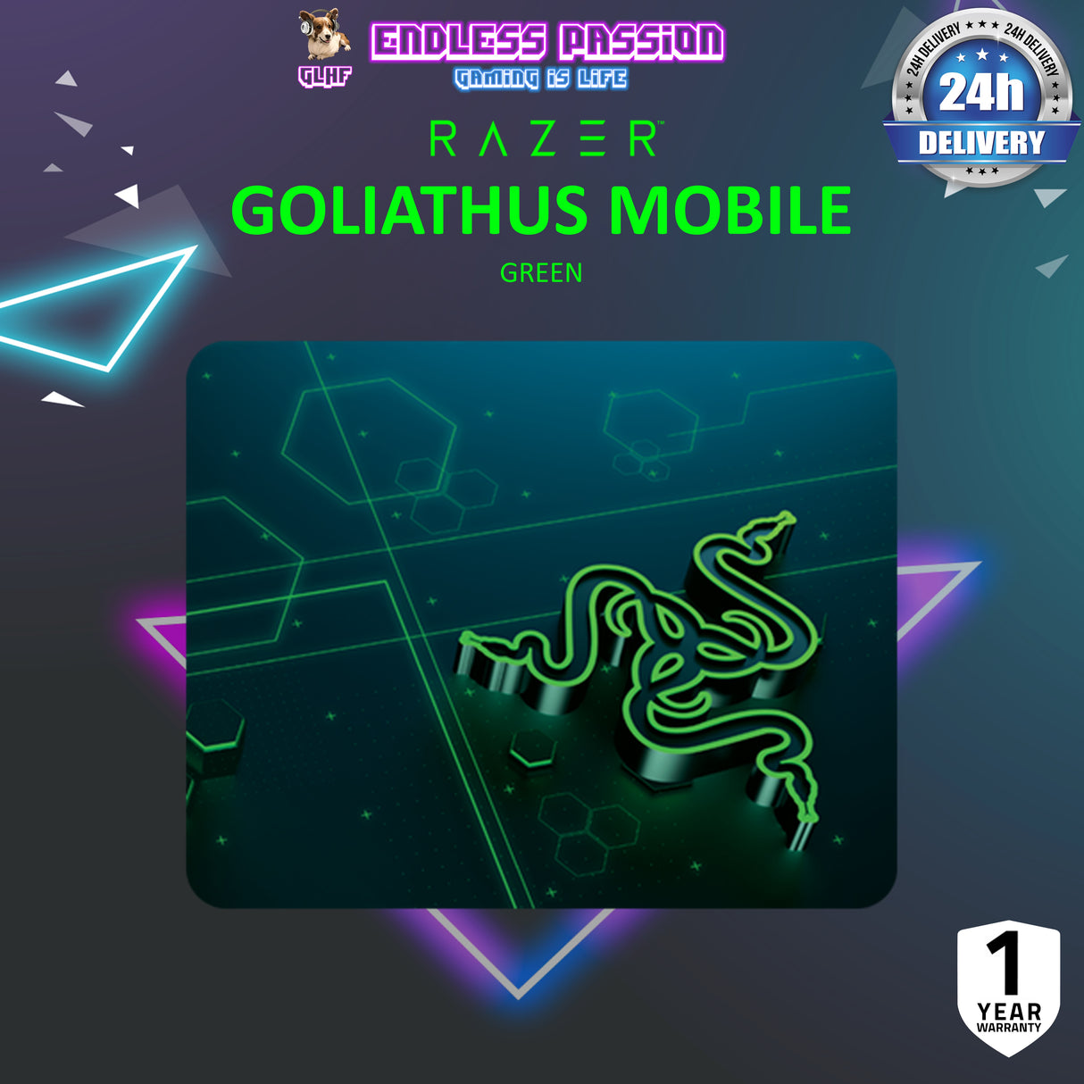 Razer Goliathus Mobile Soft Gaming Mouse Mat