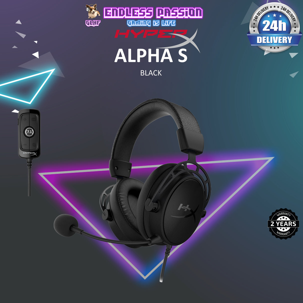 HyperX Cloud Alpha S Gaming Headset