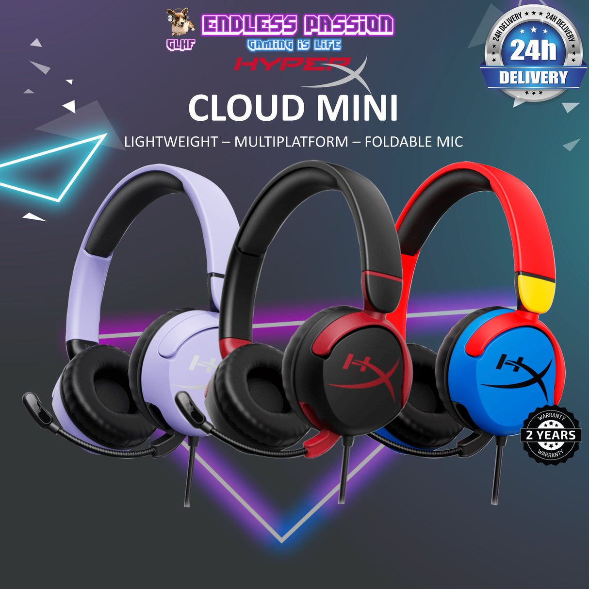 HyperX Cloud Mini Wired Gaming Headset