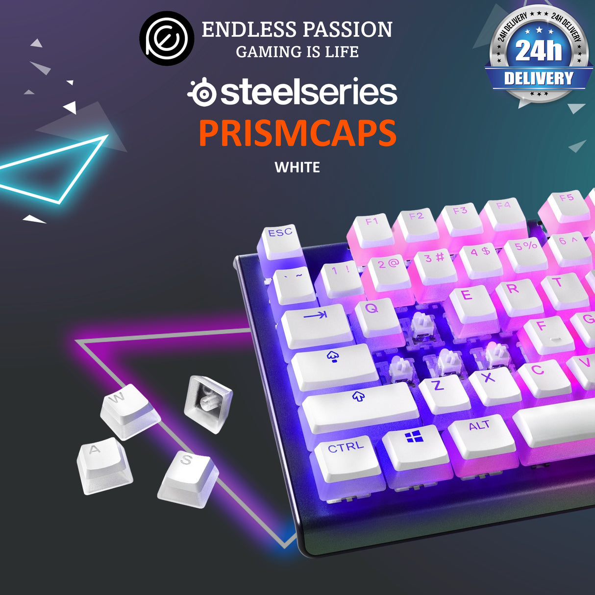 SteelSeries PrismCaps Keycaps