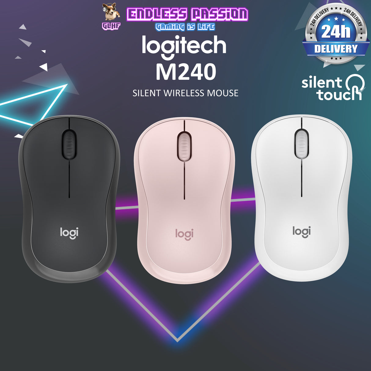 Logitech M240 Silent Bluetooth Mouse