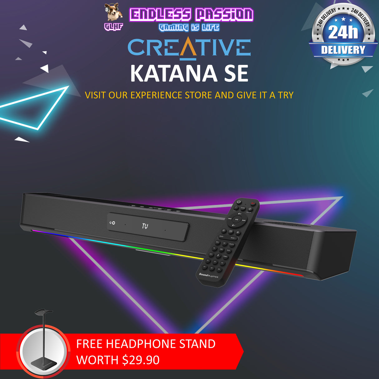 Creative Katana SE Sound BlasterX Sound Bar