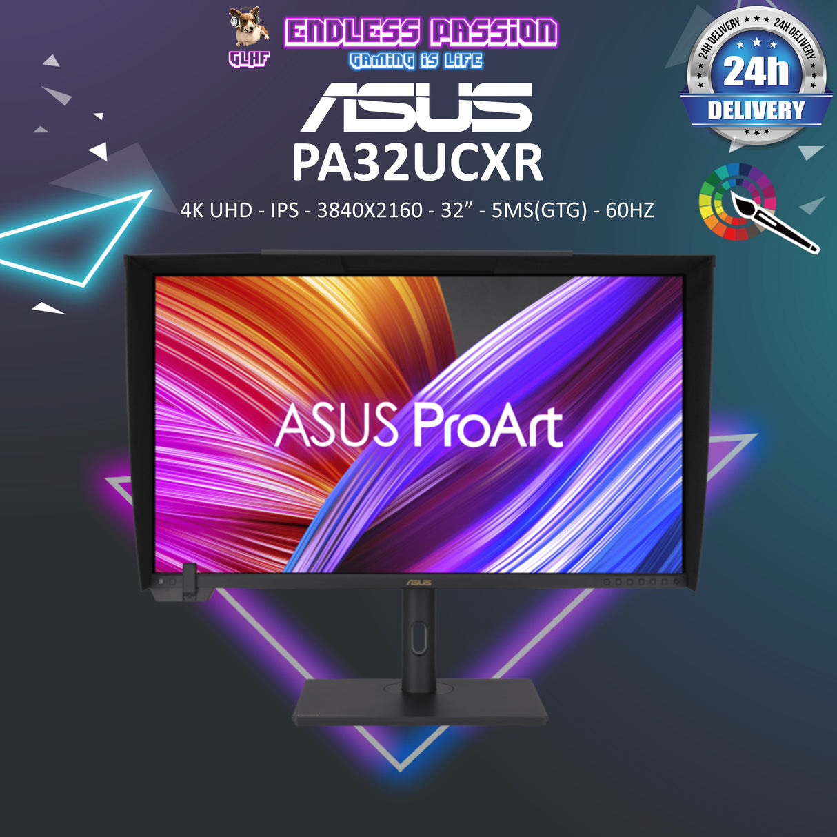 ASUS ProArt Display PA32UCXR 32 Inch 4K UHD Professional Monitor