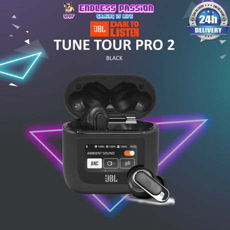 JBL Tour Pro 2 True Wireless Noise Cancelling Earbuds