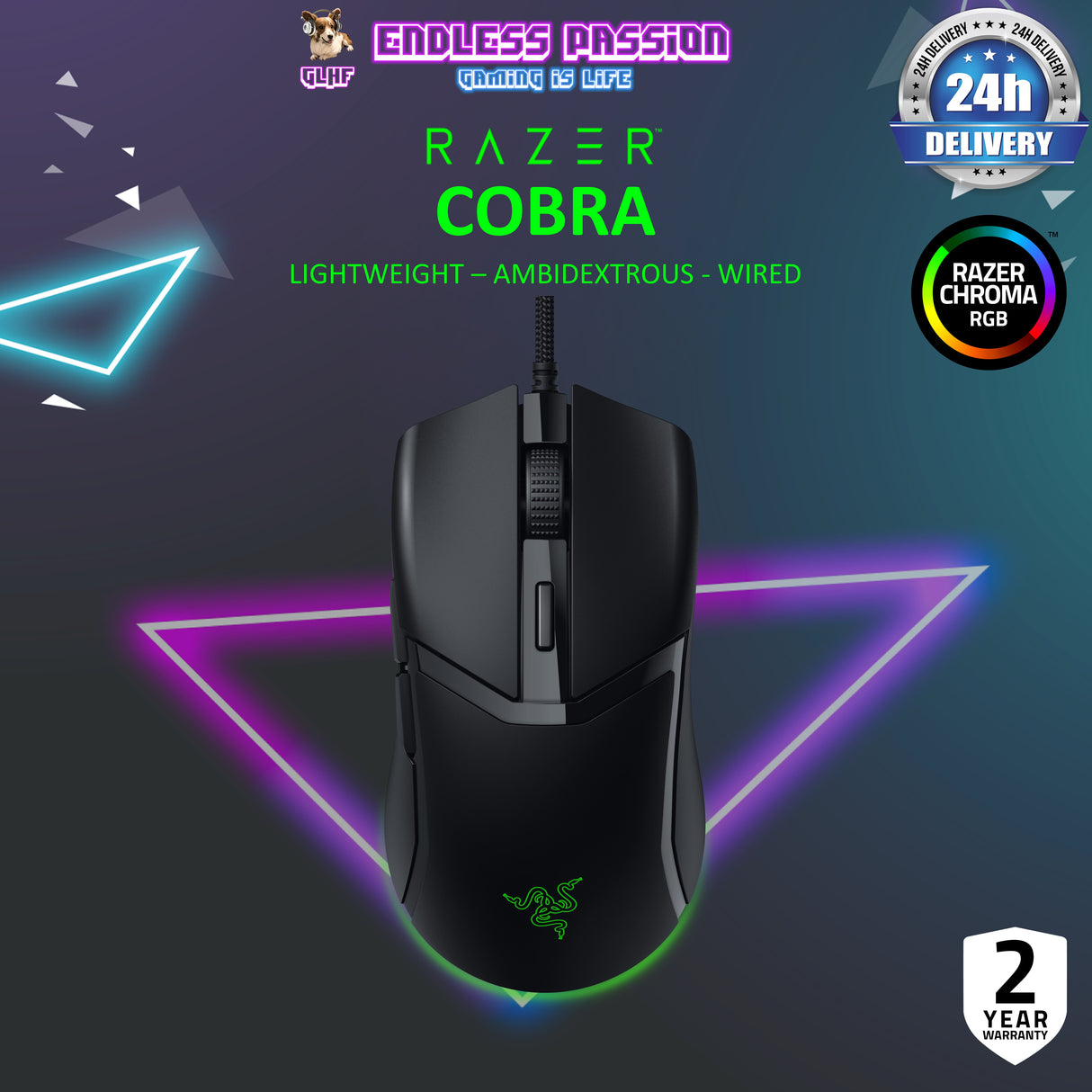 Razer Cobra Wired Gaming Mouse