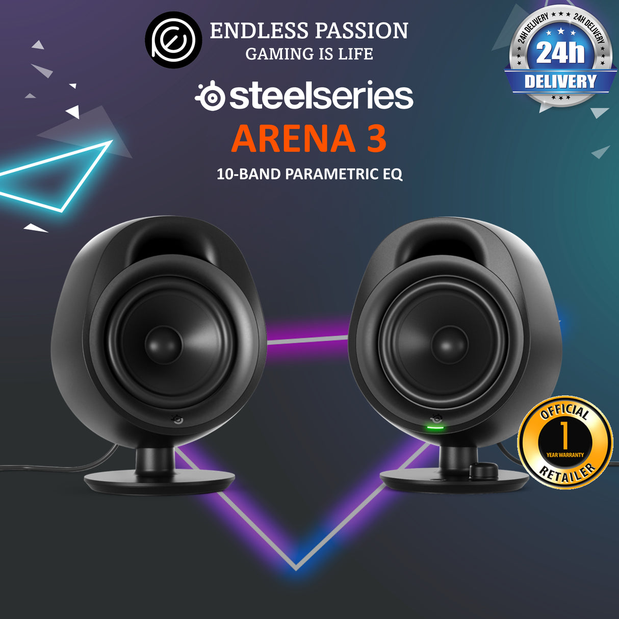 SteelSeries Arena 3 Gaming Speaker