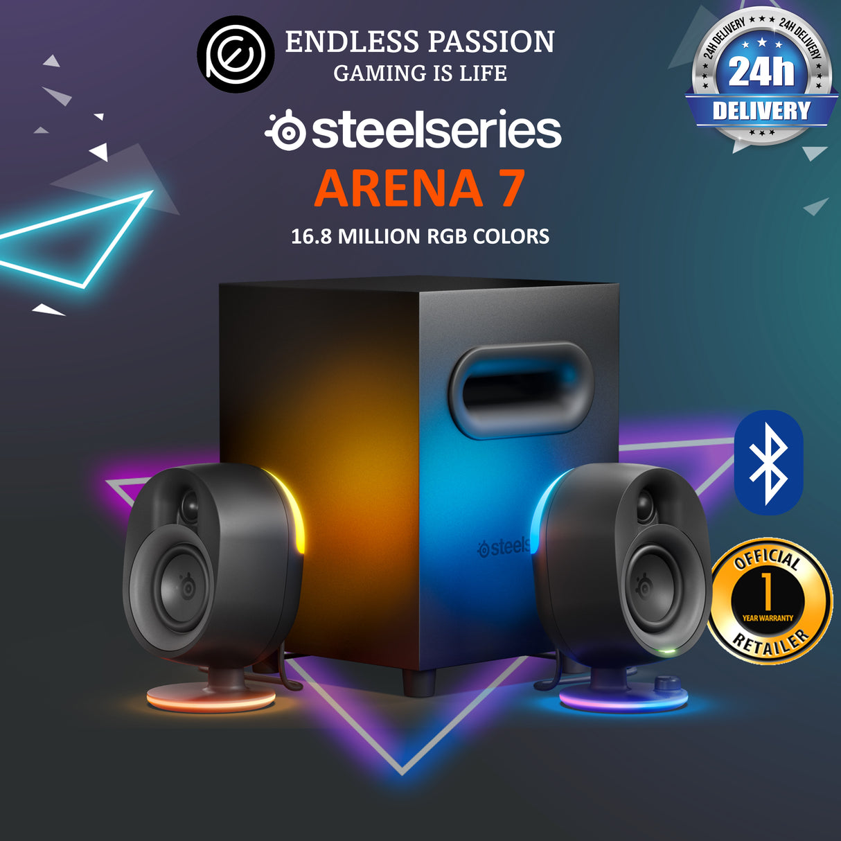 SteelSeries Arena 7 Gaming Speaker