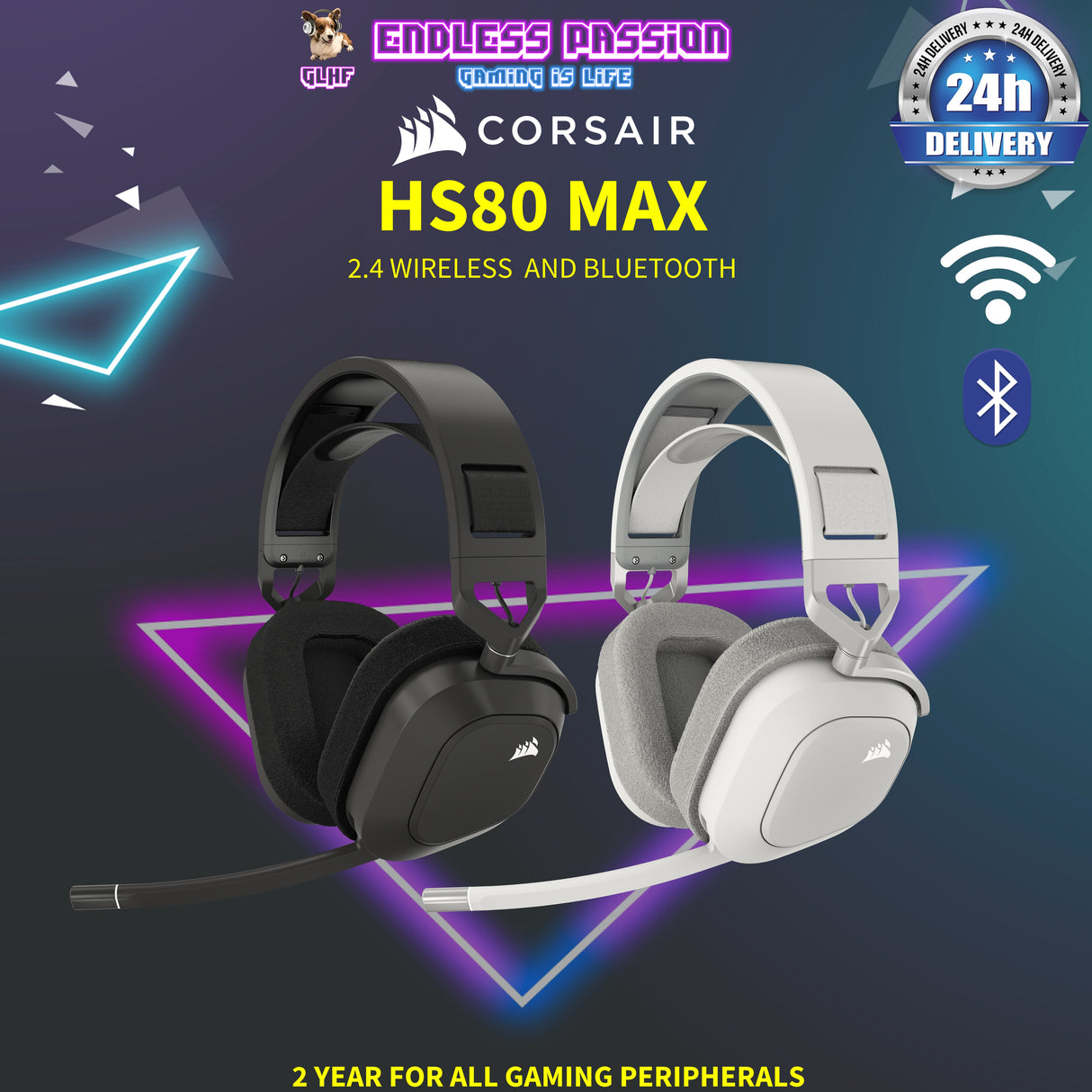 Corsair HS80 MAX Wireless Gaming Headset