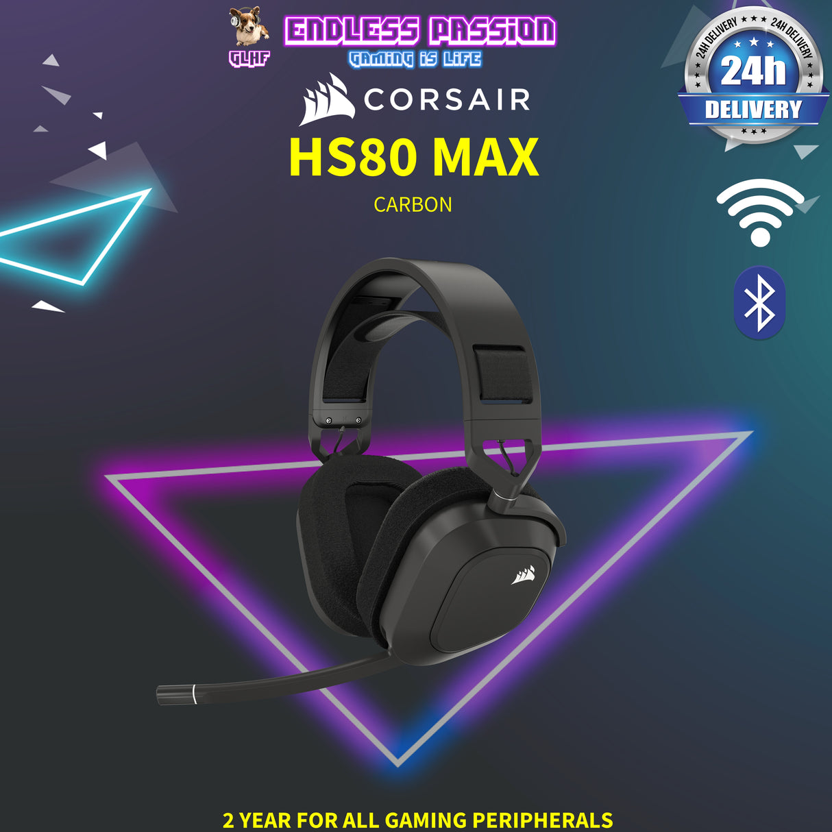 Corsair HS80 MAX Wireless Gaming Headset