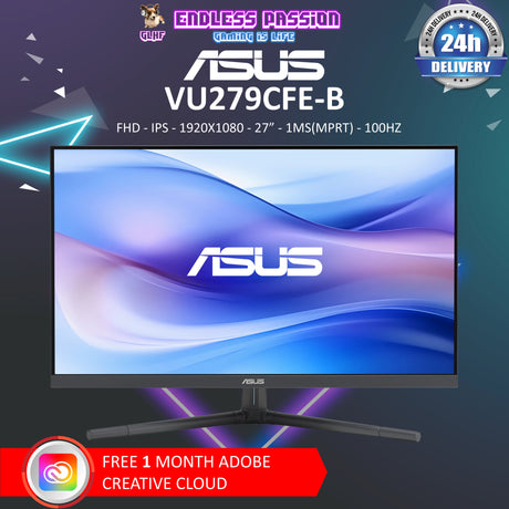 ASUS VU279CFE 27 Inch Eye Care Gaming Monitor