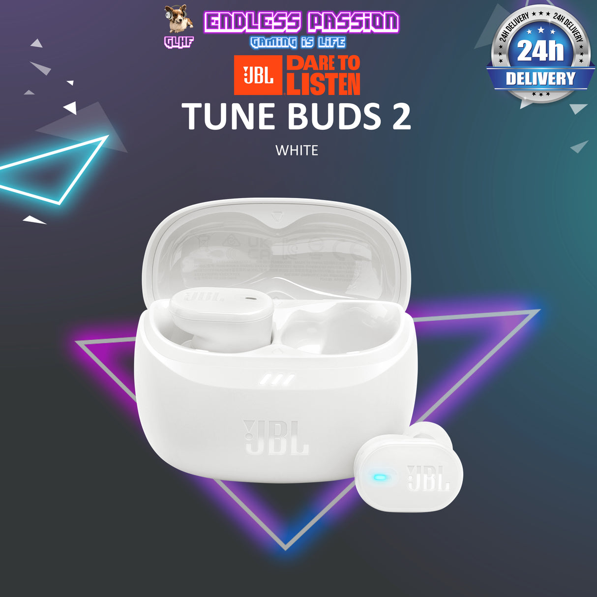 JBL Tune Buds 2 True Wireless Headphones