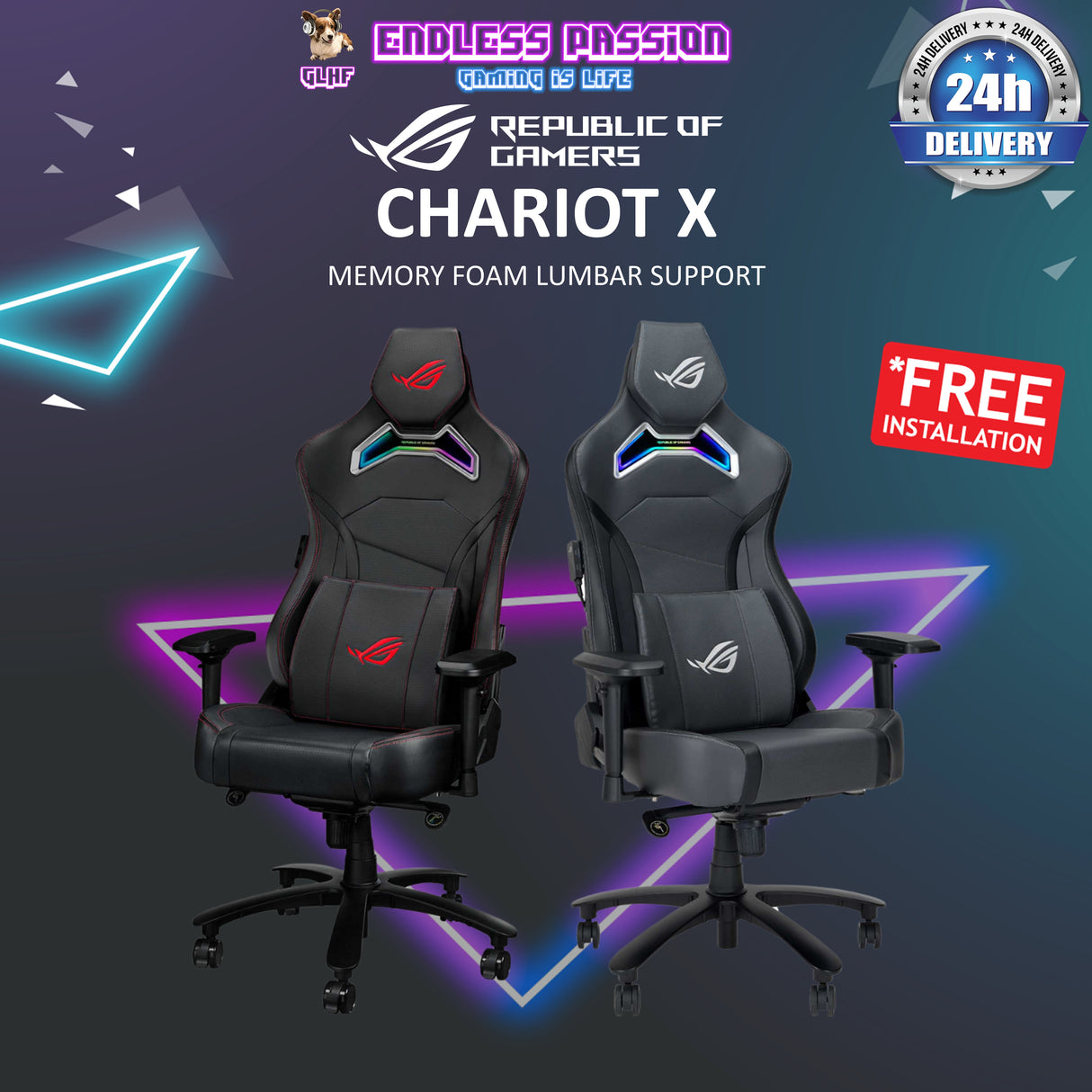 ASUS ROG Chariot X Gaming Chair