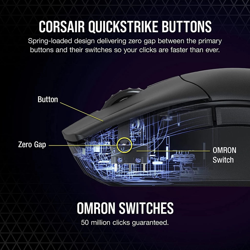 Corsair Sabre RGB PRO Wireless Champion Series Optical Gaming Mouse