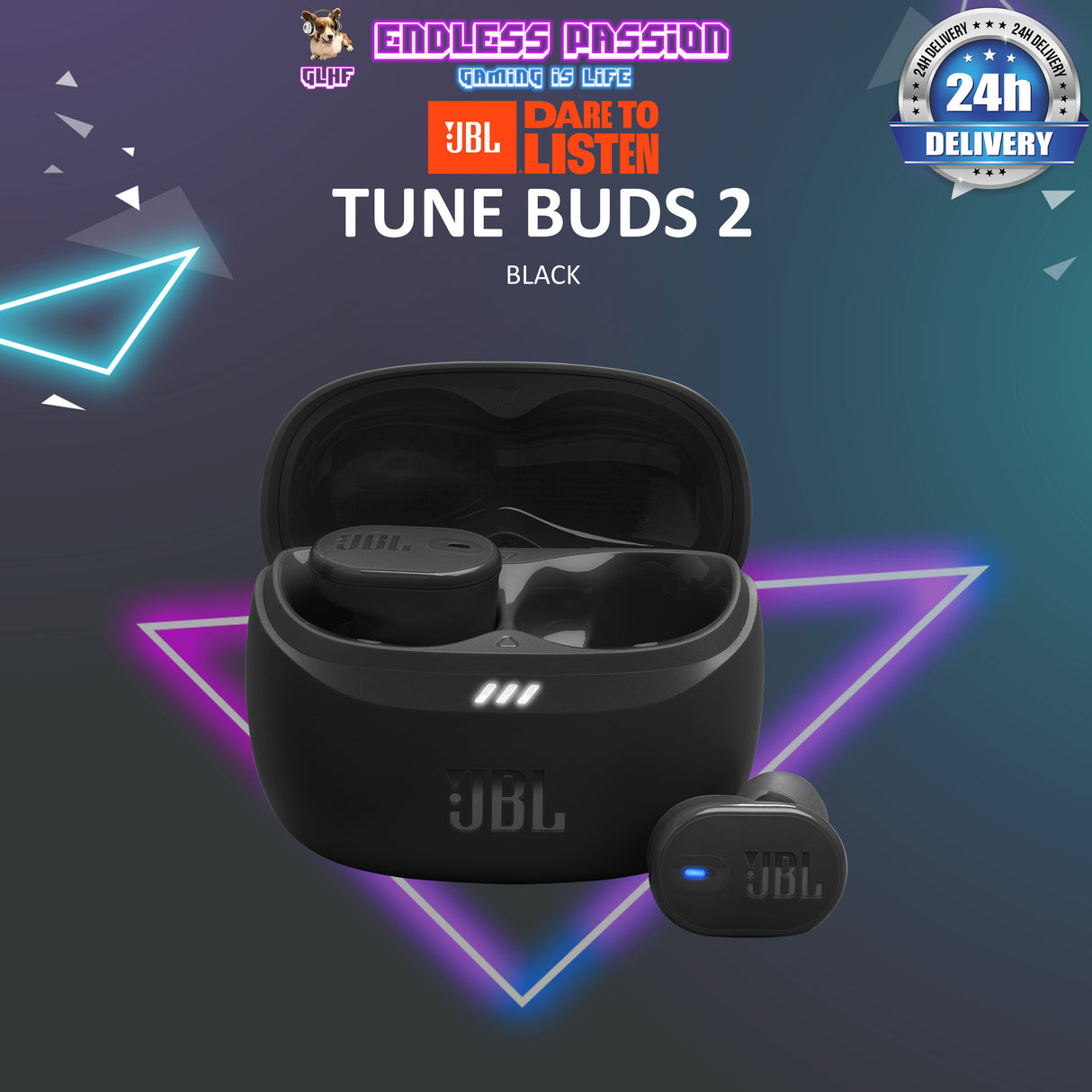 JBL Tune Buds 2 True Wireless Headphones