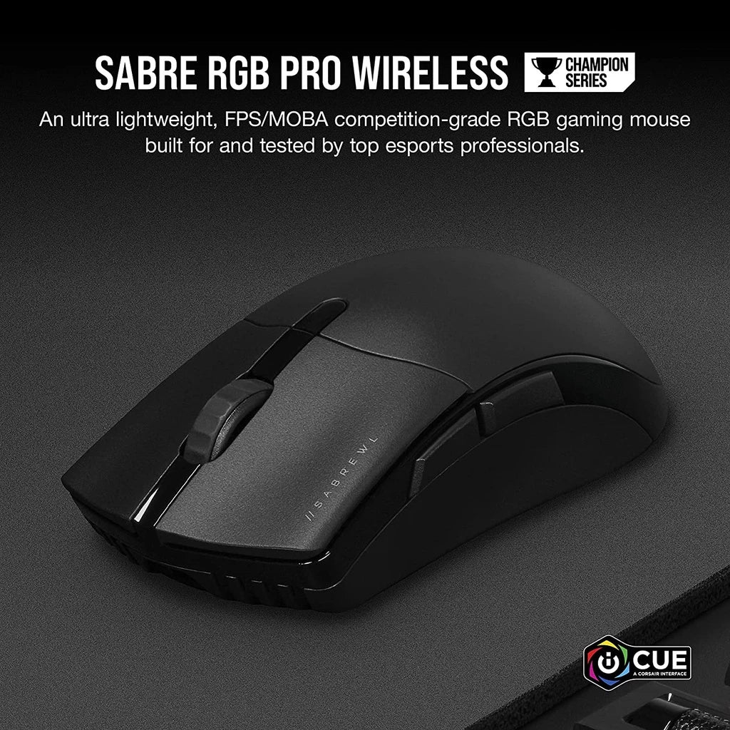 Corsair Sabre RGB PRO Wireless Champion Series Optical Gaming Mouse