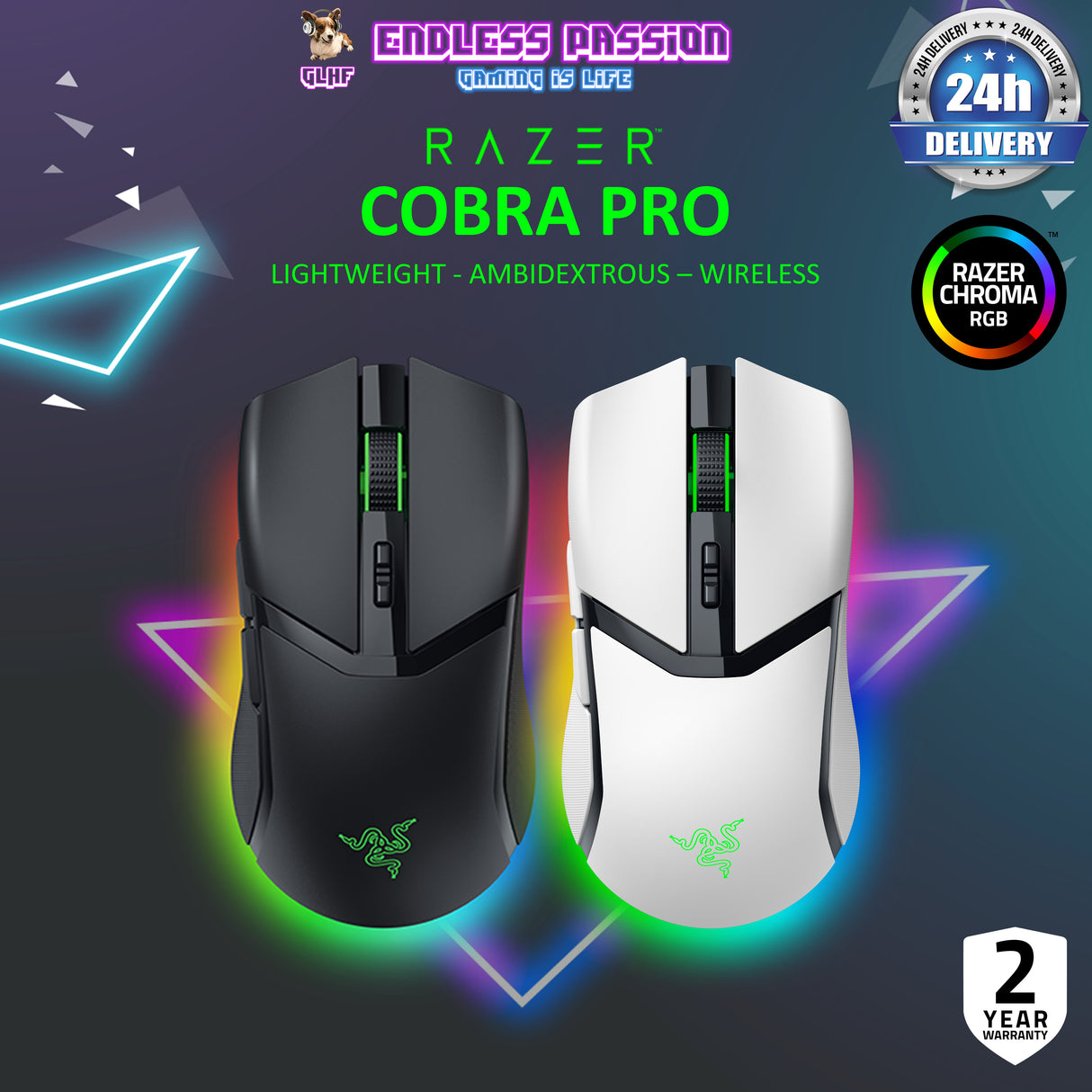 Razer Cobra Pro Wireless Gaming Mouse