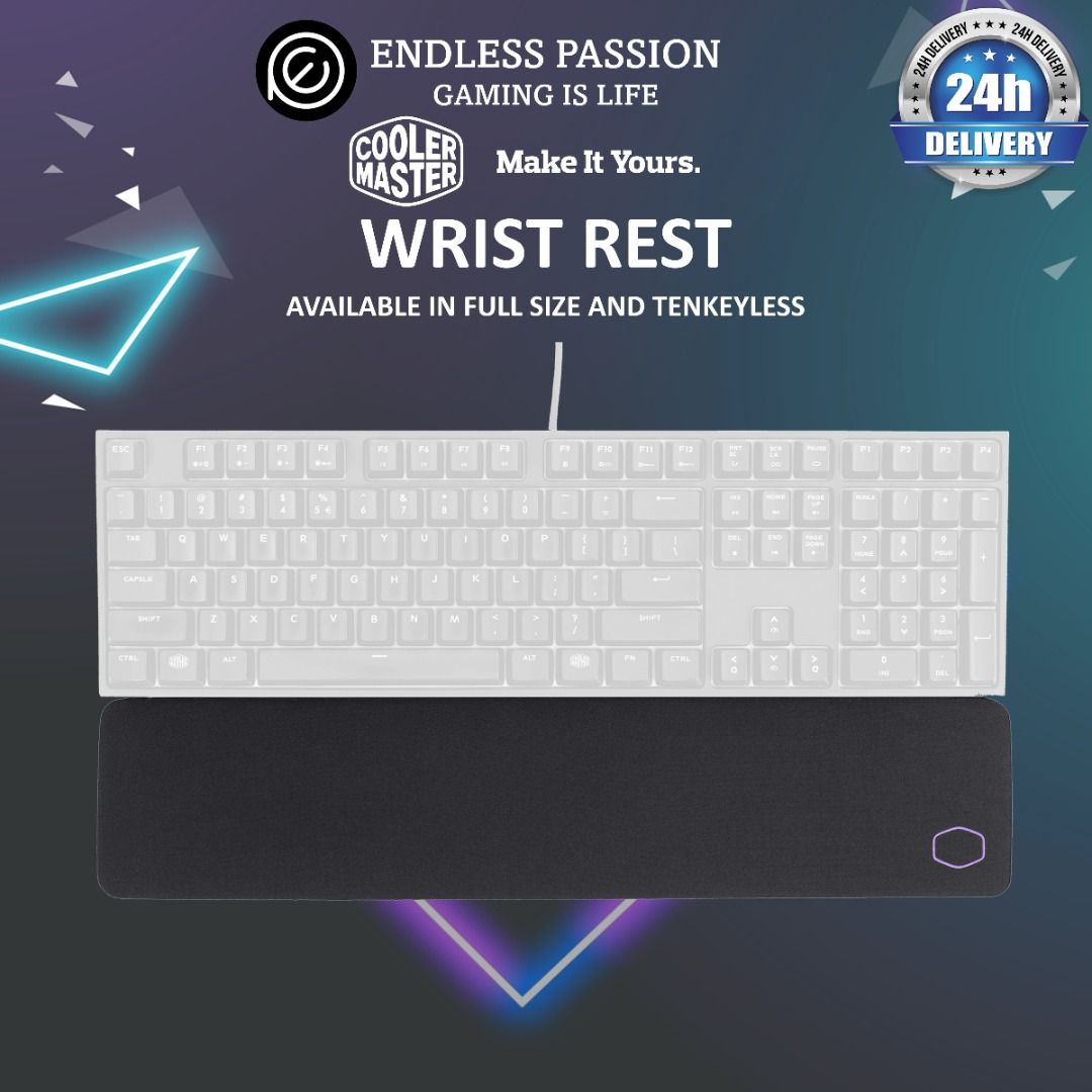 Cooler Master MASTERACCESSORY UNIVERSAL Full Sized Wrist Rest