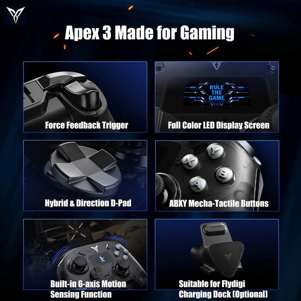 Flydigi Apex 3 Elite Wireless Gaming Controller