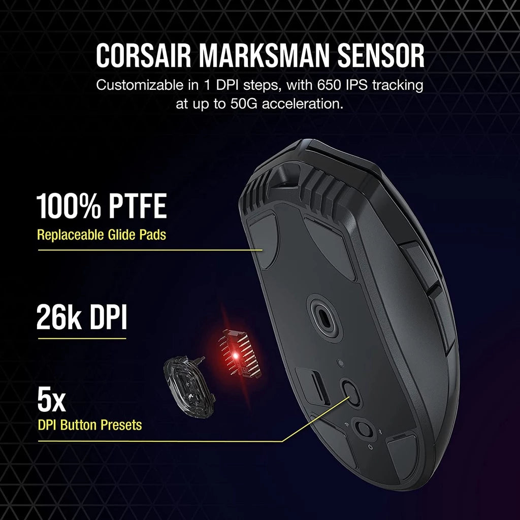 Corsair Sabre RGB PRO Wireless Champion Series Optical Gaming Mouse