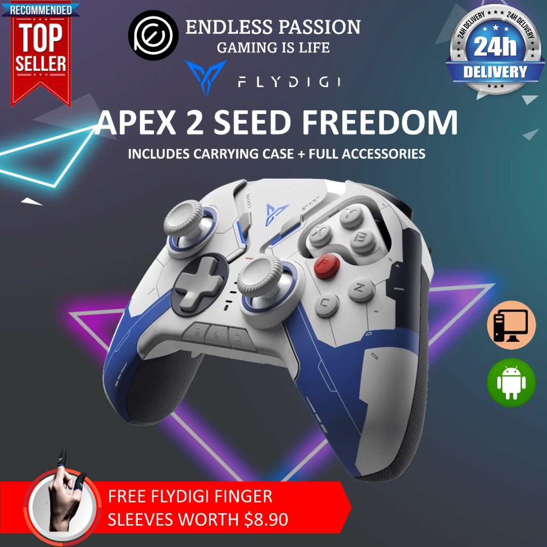 Flydigi Apex 2 Gundam Seed Freedom Multi-Platform Controller