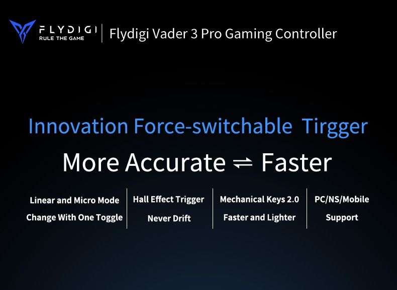 Flydigi Vader 3 Gaming Controller