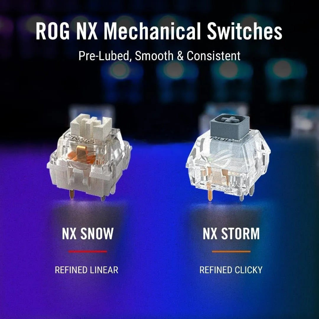 Asus ROG NX Switches 10PCS Pack - NX Snow / Storm