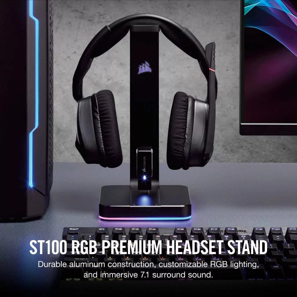 CORSAIR Gaming ST100 RGB Premium Headset Stand