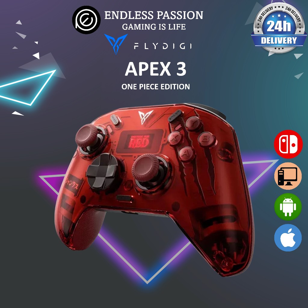 Flydigi Apex 3 Force Feedback Elite One Piece Gaming Controller