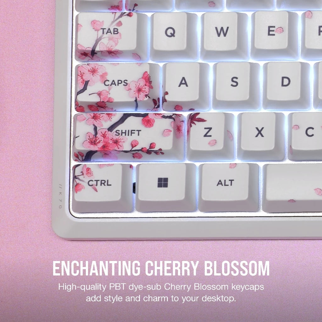 Corsair K70 CORE SE RGB Mechanical Gaming Keyboard – Cherry Blossom