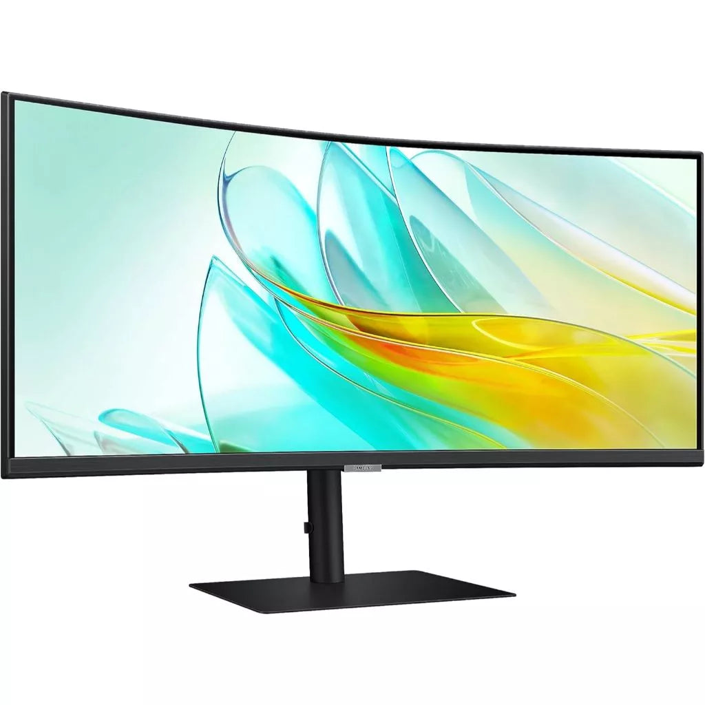 Samsung ViewFinity S6 S65UC 34" UWQHD Curved VA Display Productivity Monitor - LS34C650UAEXXS