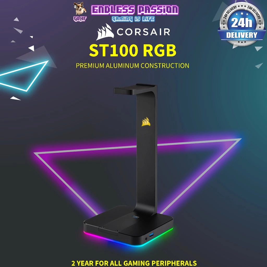 CORSAIR Gaming ST100 RGB Premium Headset Stand