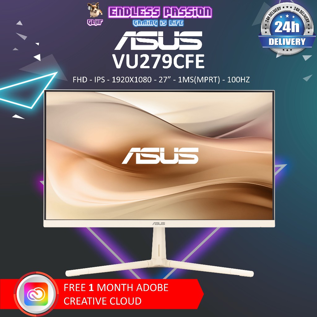 ASUS VU279CFE 27 Inch Eye Care Gaming Monitor