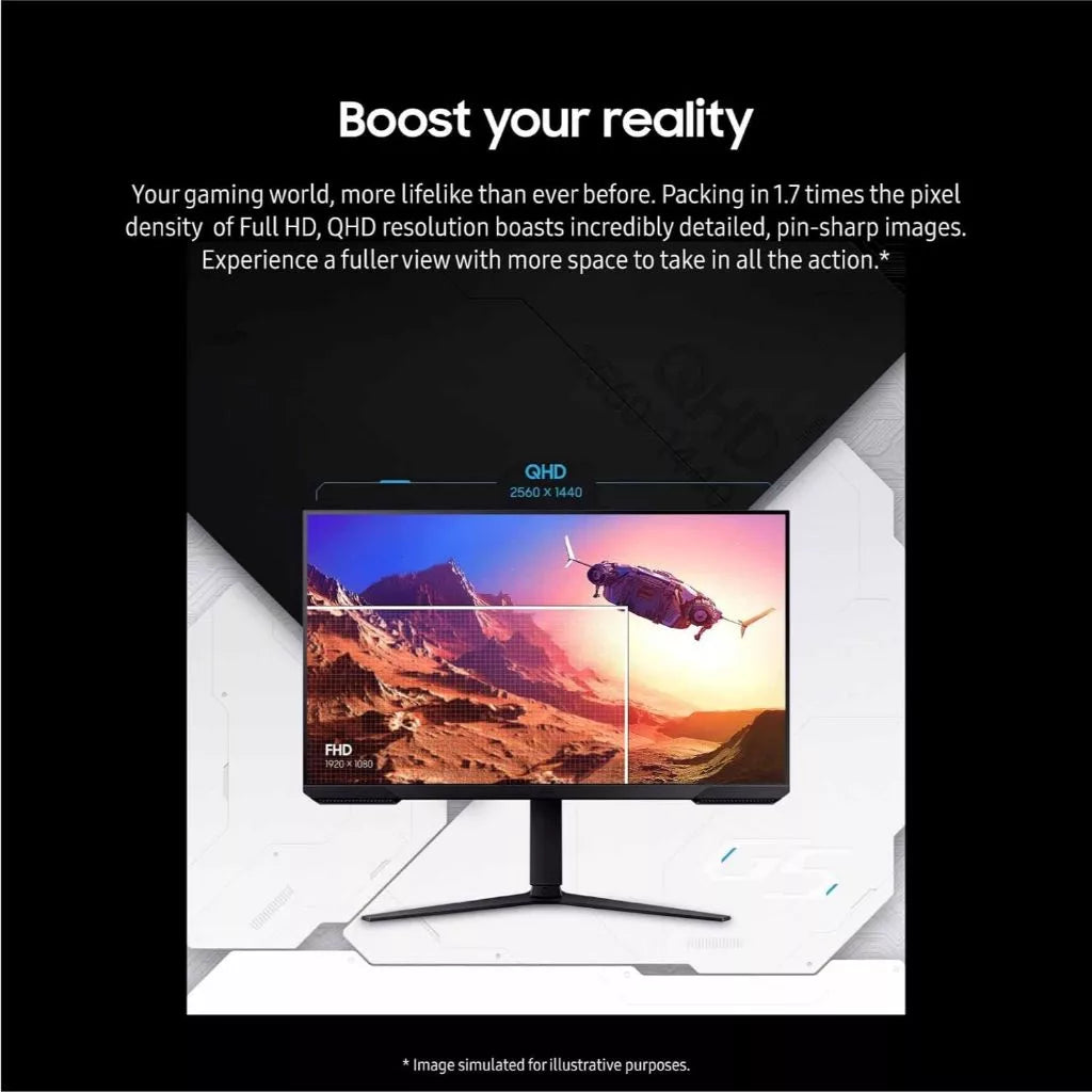 Samsung Odyssey G5 G51C 27" QHD VA Display Gaming Monitor - LS27CG510EEXXS